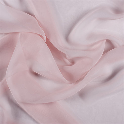Runway Silks Blush Pink Silk Crepe Back Satin Fabric