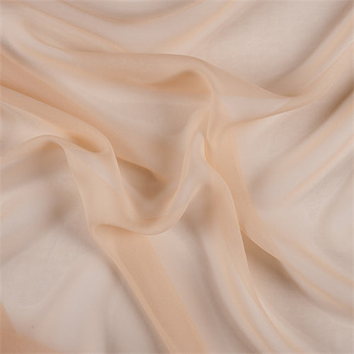 Runway Silks Peach Wide Silk Chiffon Fabric – Denver Fabrics