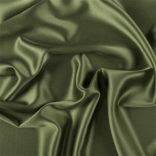 Buy Silk Satin Fabric Sage Green Silk Supplies Fabric by Yard Silk