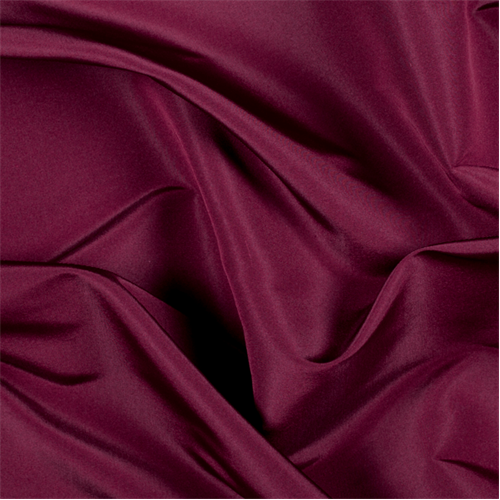 Bright Red Silk Duchess Satin Fabric