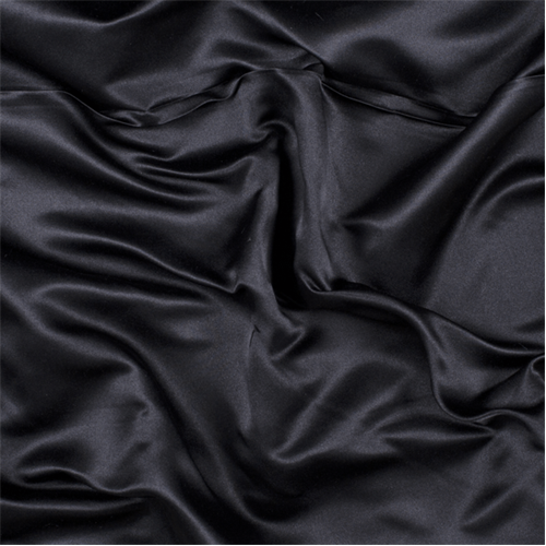 Double Sided Silk Rayon Satin Fabric - Red & Black – Stitches