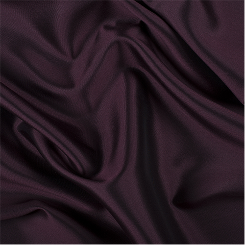 Runway Silks Dark Red Silk Charmeuse Fabric