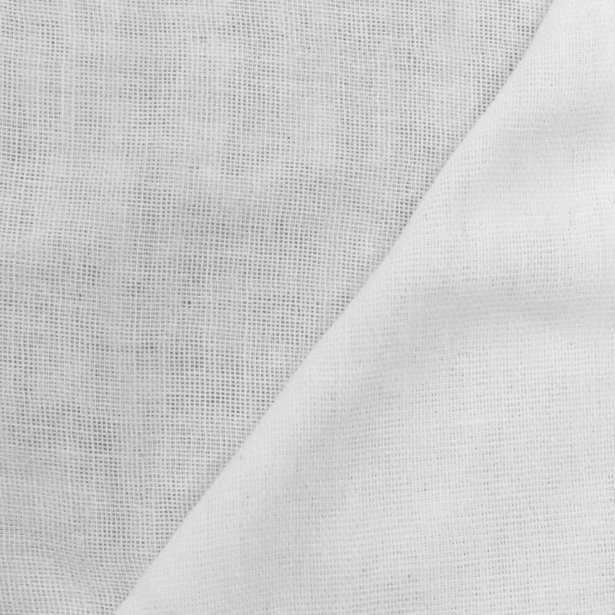 Basic White Cotton Double Weave Gauze Woven Fabric – Denver Fabrics