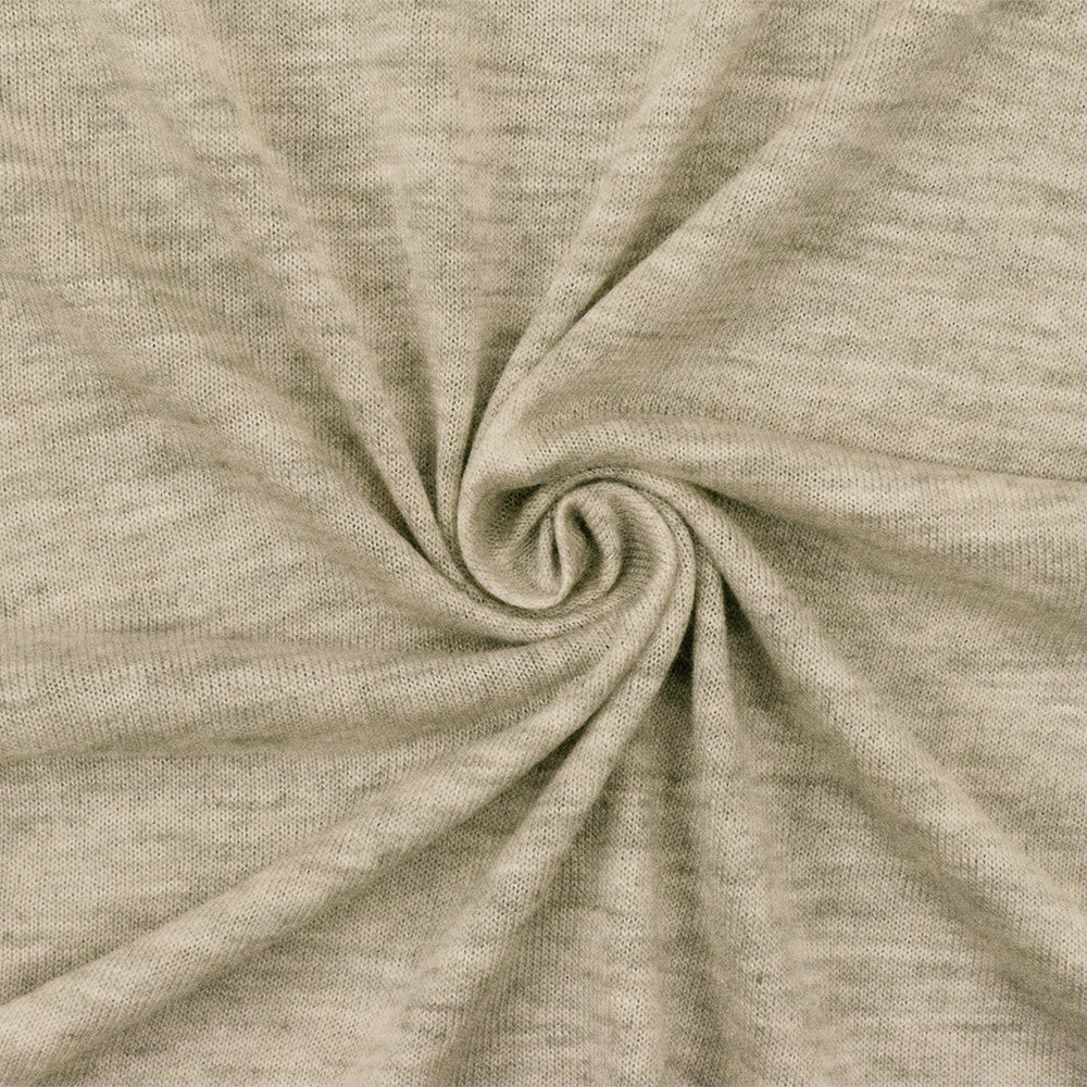 Slightly Beige-Gray-Ivory Slub Stretch Rayon Jersey Knit Fabric – Denver  Fabrics